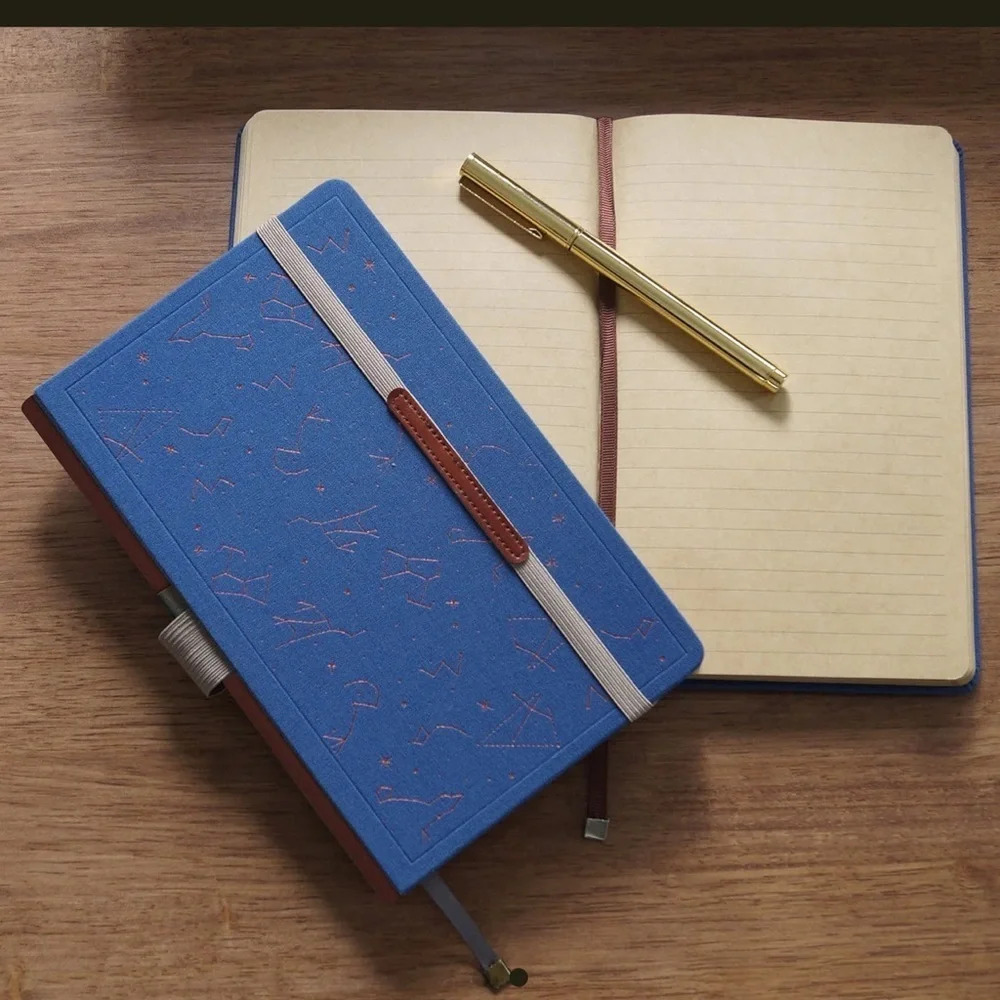 Denik Constellation Core Kraft Pages Lined Journal, New